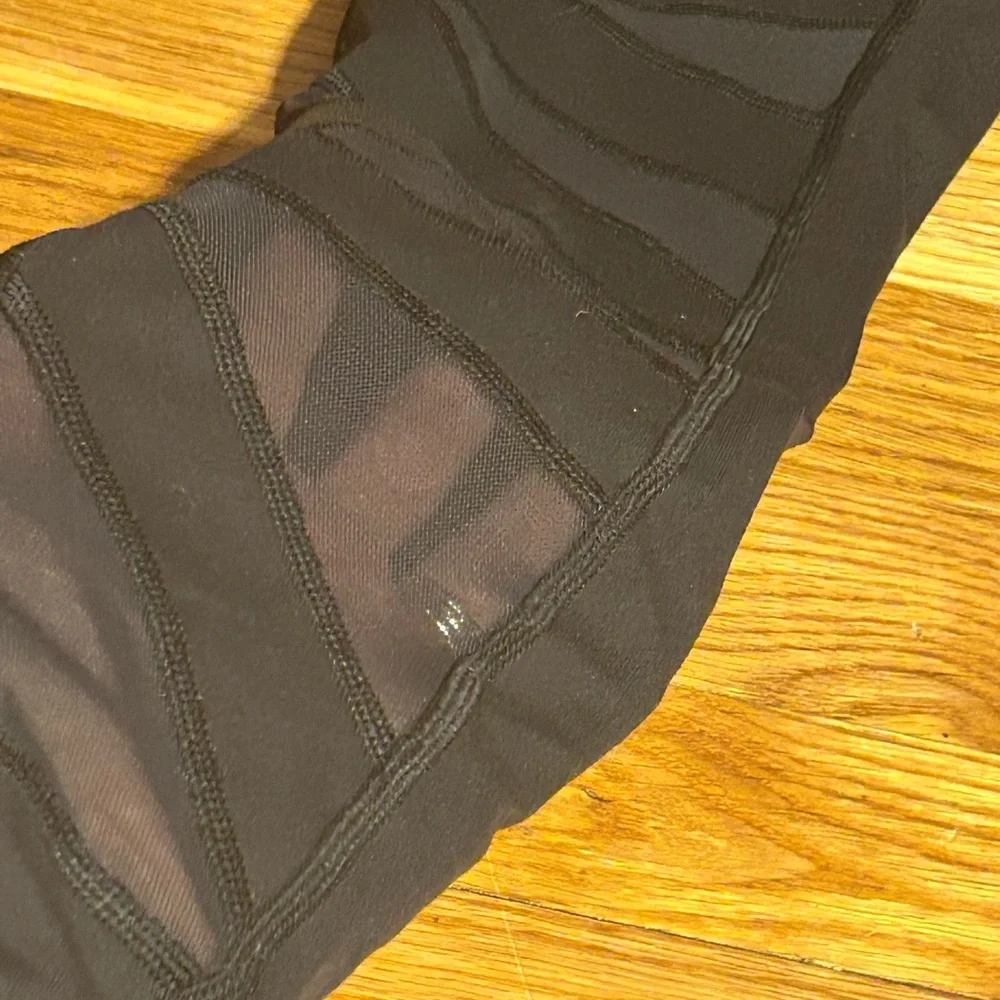 LULULEMON 🍋 Wunder Under Pant (Hi-Rise) *Tech Mesh 28" - Picture 4 of 5